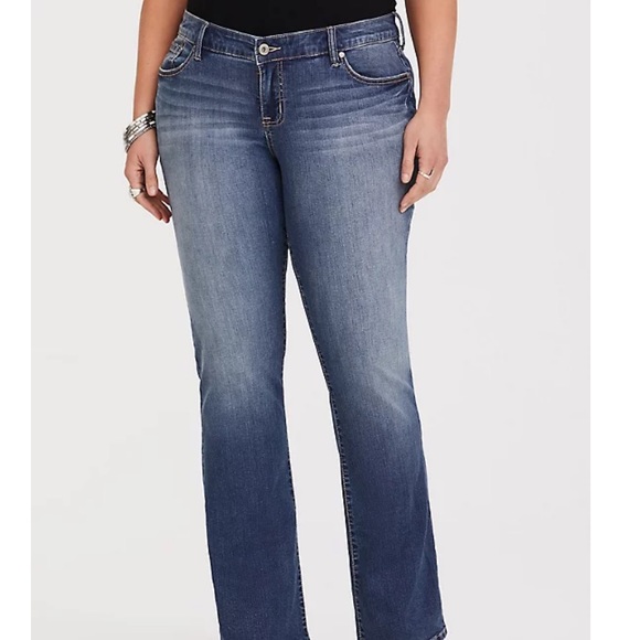 Torrid Relaxed Boot Jean Vintage Stretch